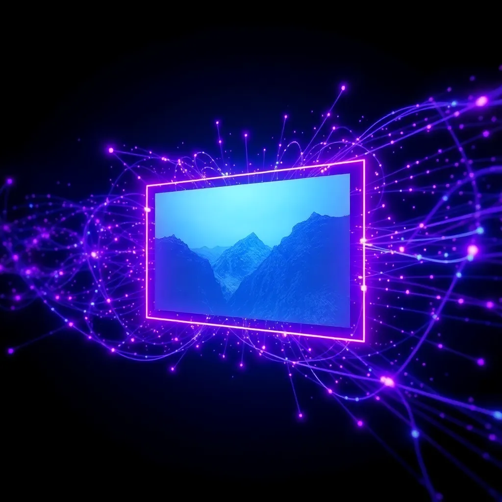 Google Veo 3.1 AI video generation — DeepMind neural network creating cinematic video